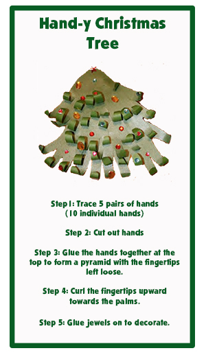 Hand Christmas Tree